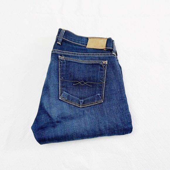 Lucky Brand Charlie Skinny Denim Jeans Dark Wash SZ27 Ankle - Picture 6 of 7